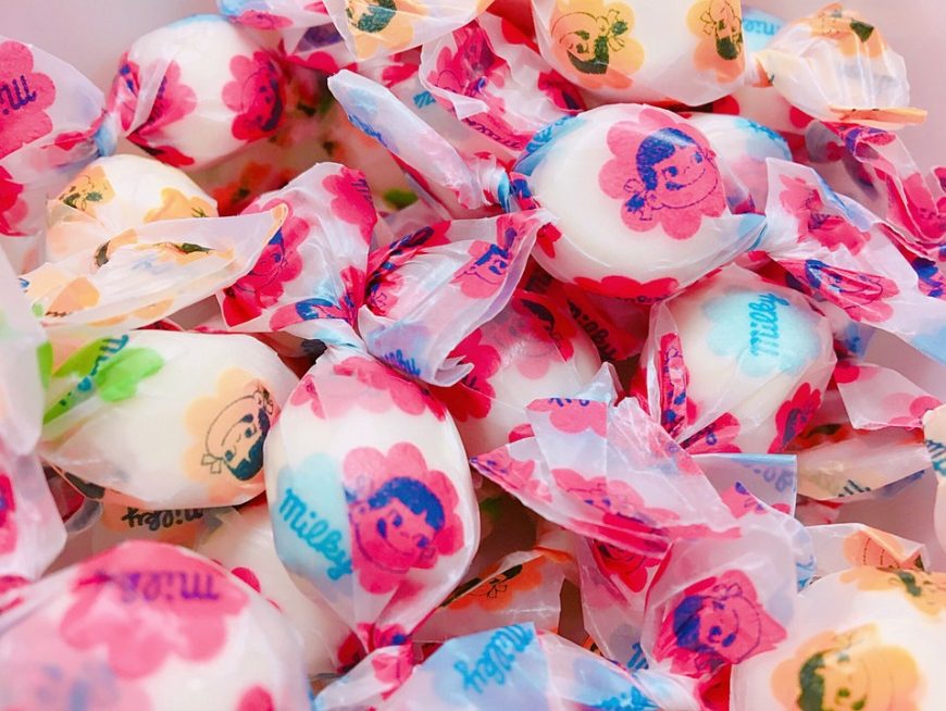 Japanese milk candy Fujiya Milky Japanese Candy Ninja